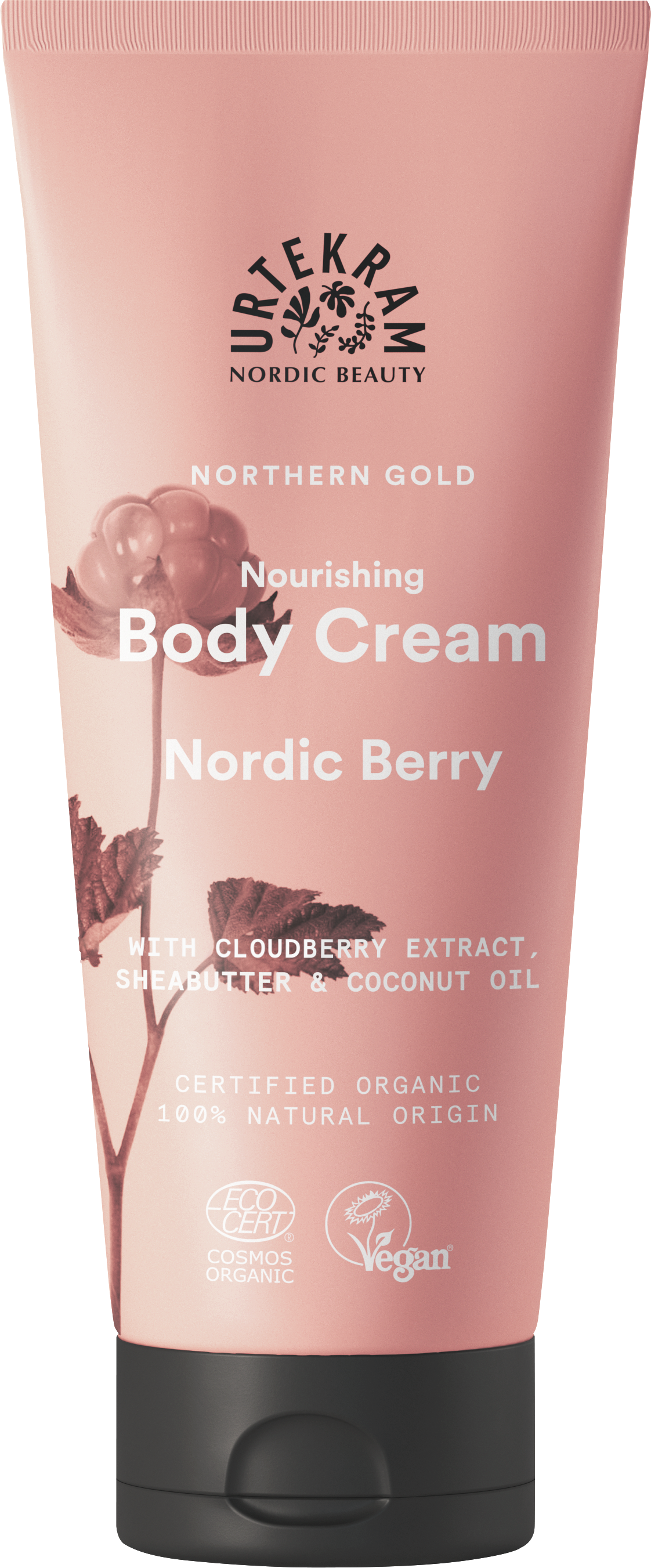 Urtekram Nordic Berry Vartalovoide 200 ml, ravitseva luomuvartalovoide