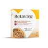 Betavivo Original kauramurot; rasia Betavivo Original -kauramuroja kuvin kaurahiutaleista kulhossa; suorakulmainen rasia mattapinnalla pääosin valkoinen ja keltainen; suuri lihavoitu groteskikirjasin näyttää tuotenimen, pienemmät kirjasimet kertovat kolesterolihyödyistä, kaurasta, useista kielistä ja painosta 506 g; ei ihmisiä tai käsiä, tausta tasainen.