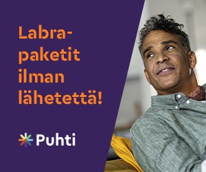 Puhti labrapaketit ilman lähetettä