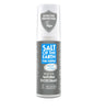 Salt of the Earth Spray Deodorantti Vetiver & Sitrus: harmaaetikettinen pullo tekstillä "Pure Armour Vetiver & Citrus Natural Deodorant", mainiten vegaanisuuden, tehokkuuden ja korkealaatuiset luonnolliset ainesosat; sylinterimäinen muovipullo mattapinnalla ja läpinäkyvällä korkilla; teksti on valkoista lihavoitua groteskikirjasinta harmaalla pohjalla; tuote seisoo pystyssä keskitettynä valkoista taustaa vasten, ei ihmisiä tai käsiä näkyvissä.