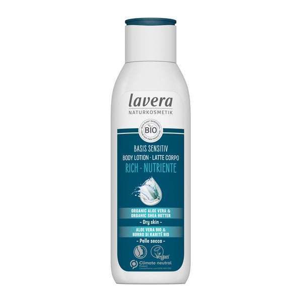 Lavera Basis Sensitiv Rich Body Lotion-Lavera-Hyvinvoinnin Tavaratalo