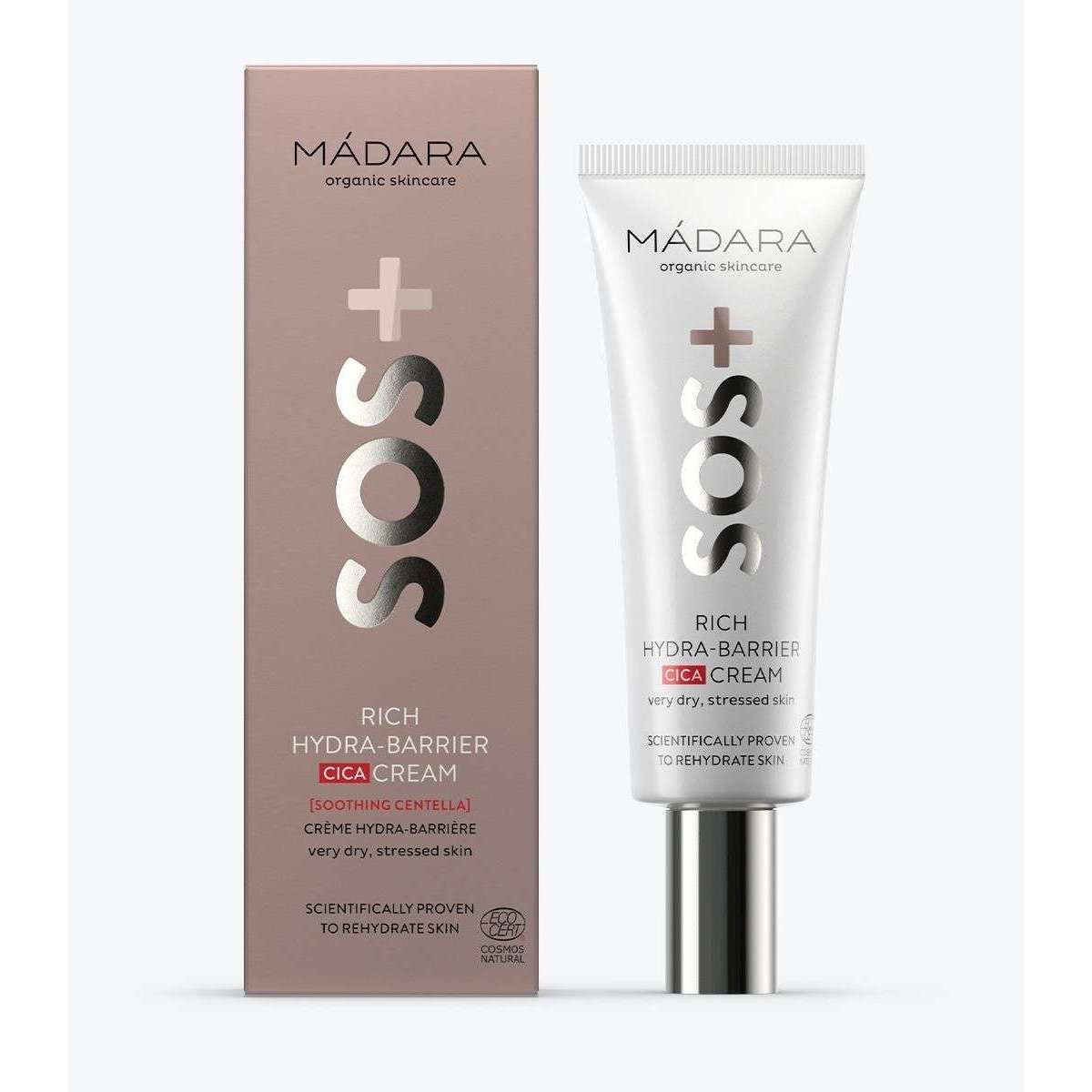 Madara SOS Rich Hydra-Barrier CICA Kasvovoide-Madara-Hyvinvoinnin Tavaratalo