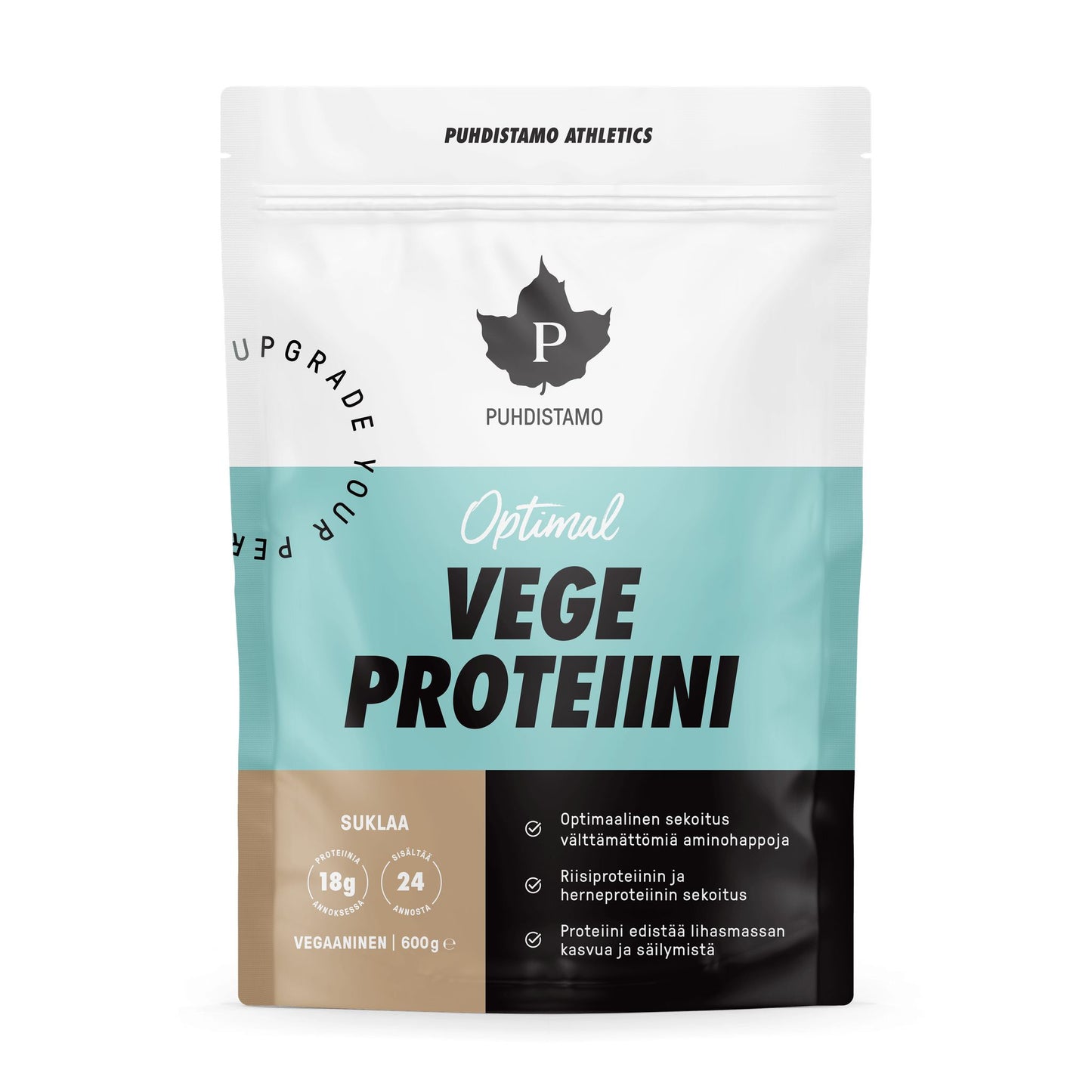Puhdistamo Optimal Luomu Vege Proteiini Suklaa-Puhdistamo-Hyvinvoinnin Tavaratalo