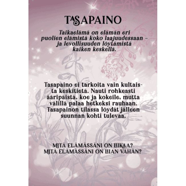 Hidasta Elämää Taikahetkiä Elämään -kortit-Hidasta Elämää-Hyvinvoinnin Tavaratalo
