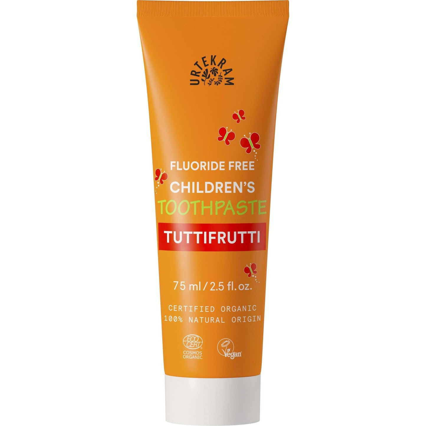 Urtekram Tuttifrutti Lasten Hammastahna-Urtekram-Hyvinvoinnin Tavaratalo