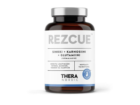 Thera Nordicin Rezcue Sinkkikarnosiini + L-Glutamiinijauhe