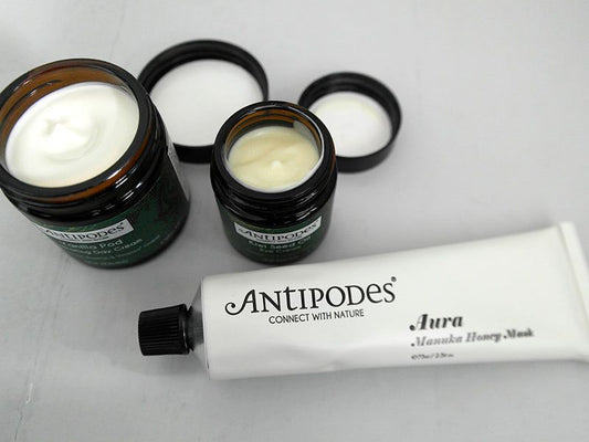 Testissä Antipodes-luonnonkosmetiikka