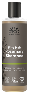 Urtekram Rosemary Shampoo 250 ml, vahvistava luomushampoo hennoille hiuksille