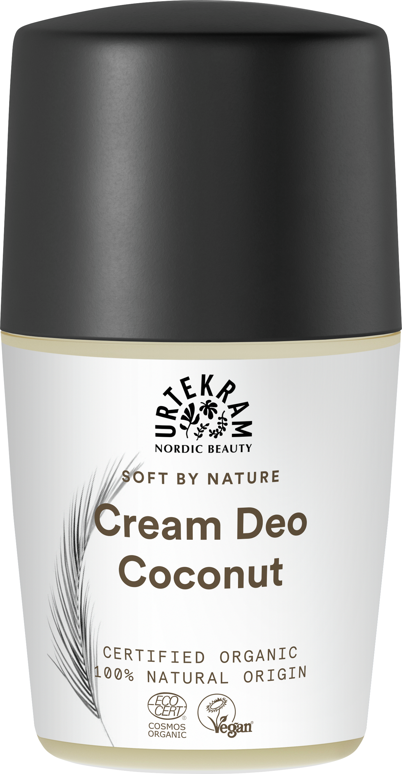 Urtekram Coconut Cream Deodorantti 50 ml, alkoholiton luomudeodorantti