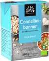 Urtekram Luomu Cannellinipavut, tuotepakkaus 390 g