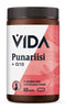 Vida Punariisi + Q10; rasia tekstillä "VIDA Punariisi + Q10" -ravintolisää, sisältää 60 kapselia;