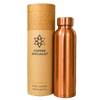 Pullo + lahjapakkaus: Ayurveda Specialist kuparinen harjattu vesipullo lahjapakkauksessa, Copper Specialist, 1 litra