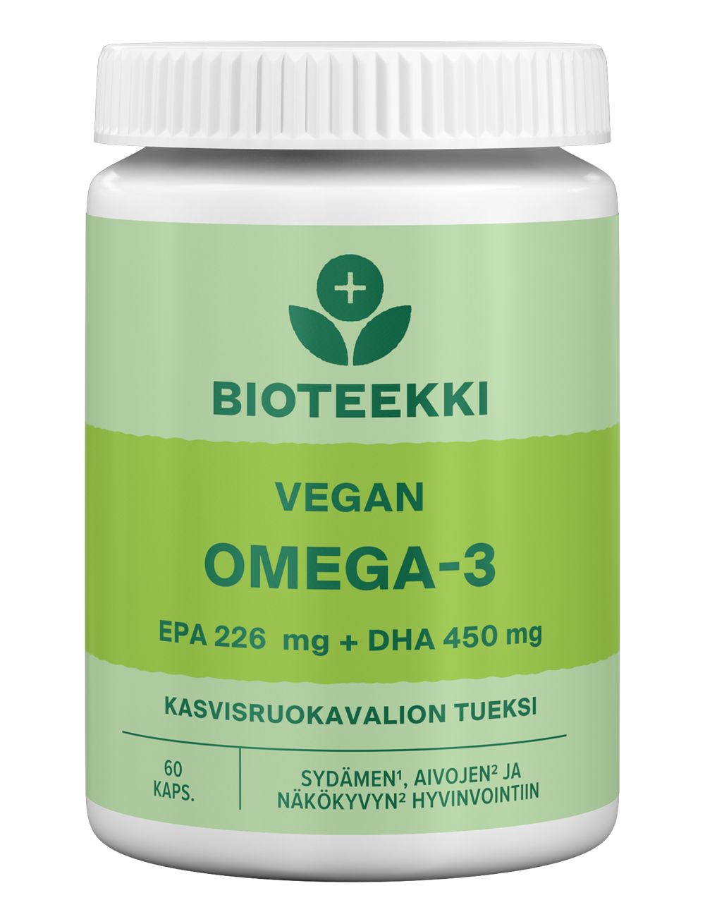 Bioteekki Vegan Omega-3-Bioteekin-Hyvinvoinnin Tavaratalo