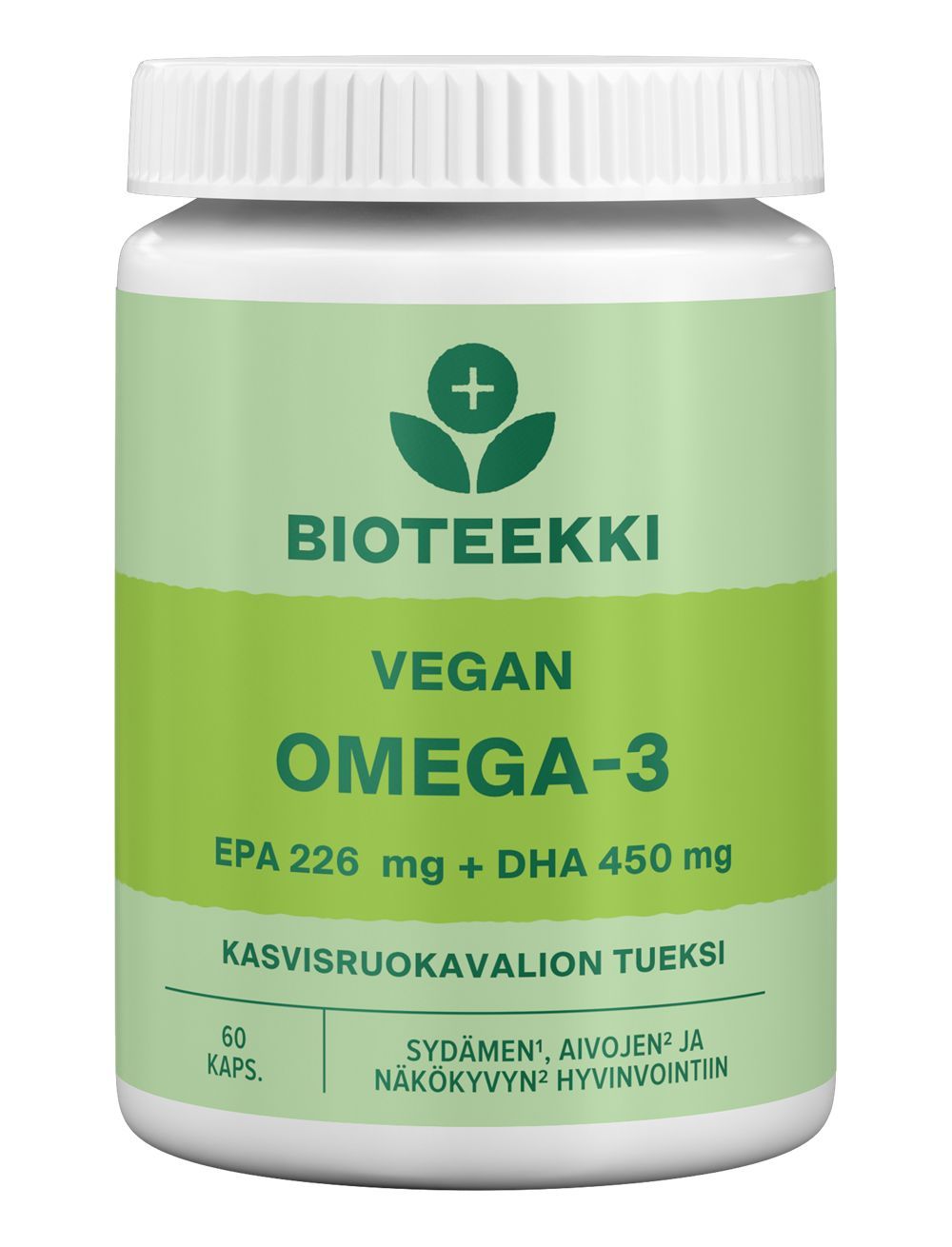 Bioteekki Vegan Omega-3-Bioteekin-Hyvinvoinnin Tavaratalo