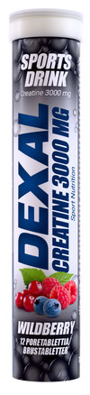 Dexal Kreatiini Poretabletti 3000 mg