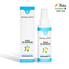 DivineXtases Monoi Hierontaöljy; valkoinen pullo ja rasia Divine extase Lagoon Monoi Massage Oil -hierontaöljyä, merkitty Huile de Massage, Made in France, rikastettu ravitsevalla monoilla; Yuka-luokitus Excellent 100/100 oikeassa yläkulmassa; molemmat esineet mattapintaisia selkeällä nykyaikaisella groteskikirjasimella; kuvassa näkyy vain pullo ja rasia tasaista taustaa vasten, ei ihmisiä tai muita esineitä.