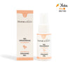 DivineXtases Orgasmigeeli; pullo ja rasia Divine Extase Calendula Orgasmic Gel -geeliä, merkitty Made in France, Yuka-luokitus 80/100 oikeassa yläkulmassa; molemmat esineet valkoisia ja persikanvärisiä mattapinnalla, koristeellisin kuviokorostuksin; etikettien kirjasin siisti ja groteski; ei ihmisiä tai käsiä; tausta tasainen, todennäköisesti valkoinen tai vaaleasävyinen.