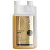 Effektri Gold Dog Omega-3; pullo Effekttri Gold Omega-3 -öljyä koirille metallisen kultaisen etiketin kera, luetellen MSM:n, glukosamiinin, kondroitiinin, kalaöljyn ja vitamiinit; kaksiosastoinen muovipullo mattavalkoisella korkilla; musta groteskiteksti painettuna etikettiin; ei ihmisiä tai käsiä kuvassa, tuote kuvattu pystyssä valkoisella taustalla.