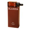 Blank& Evie Kasvoöljy; meripihkanvärinen tippapullo tekstillä BLANK& Evie Calming Face Oil with CBD lepää mattaruskean suorakulmaisen rasian päällä, jossa vastaava valkoinen groteskiteksti; rasia ja pullo aseteltuna siististi tasaiselle, neutraalille pinnalle; ei ihmisiä tai käsiä kuvassa; tuote sisältää iholle tarkoitettuja hoitavia ainesosia.