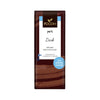 A dark chocolate bar labeled FOODIN 70% Dark Organic Raw Chocolate, proudly handmade in Vaajakoski, Finland. Rectangular matte brown packaging with a blue section; white and blue sans-serif text stating organic ingredients and No Added Sugar. No people or hands visible. Neutral background; front-facing product shot.