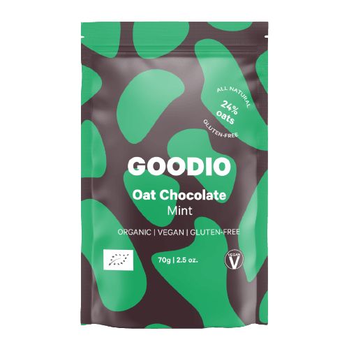 Goodio Luomu Kaurasuklaa Minttu-Goodio-Hyvinvoinnin Tavaratalo