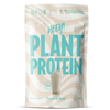 Heey! Plant Protein, maku Cookies & Cream; beige-valkoinen HEEY! Plant Protein -pussi, maku Cookies & Cream, kuva smoothiesta ja sinistä tekstiä; pussi mattapintainen, suorakaiteen muotoinen pyöristetyin reunoin, seisoo pystyssä; vegaaniset ainesosat ja 90 % kasviproteiini korostettuna lihavoidulla groteskitekstillä; valkoinen tausta, ei ihmisiä tai käsiä kuvassa.