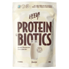 Pussi (etukuva): Heey! Protein & Biotics Vanilla -proteiinijauhepussi, 500 g, kasviproteiinia ja bakteerikantoja, 17 annosta