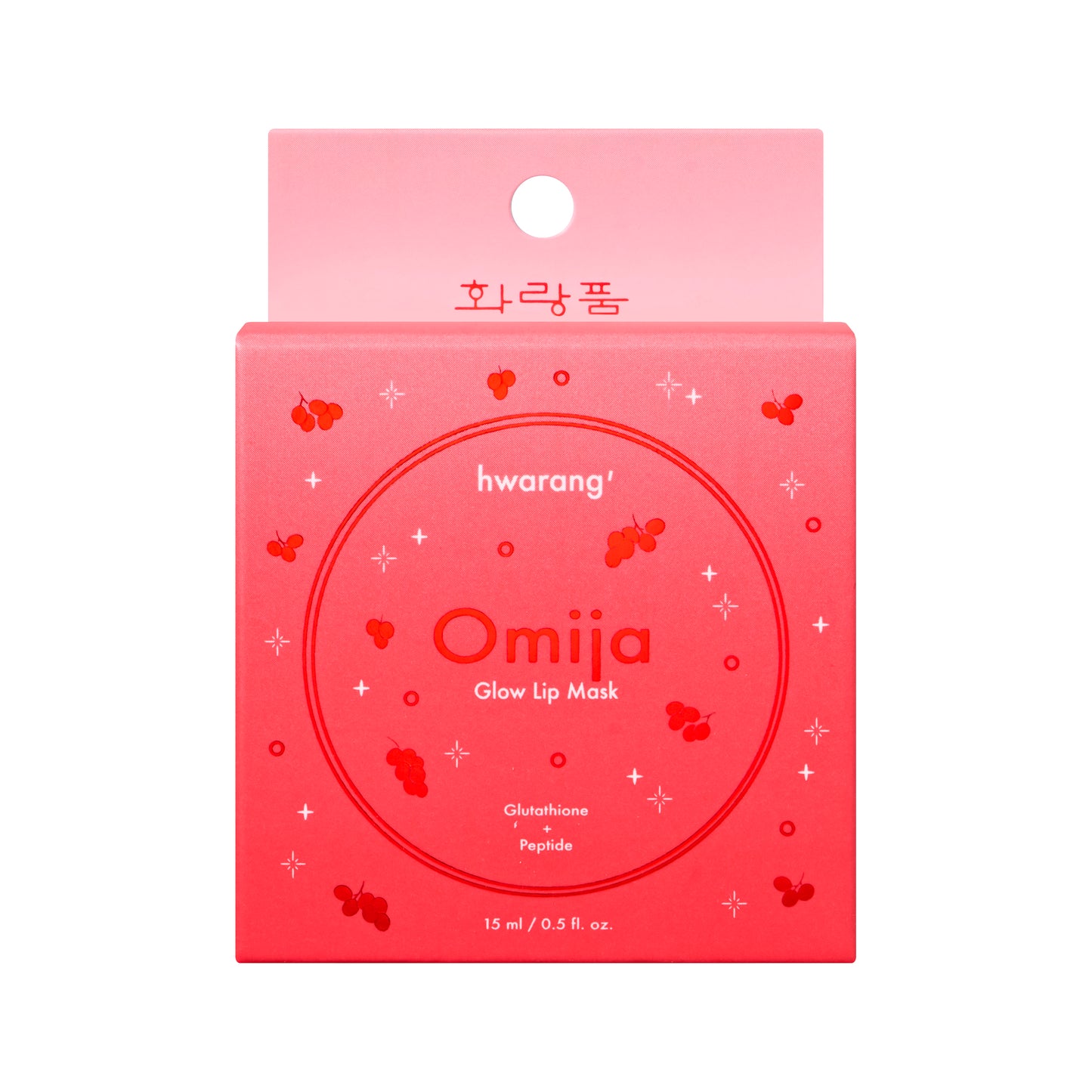 Hwarang Omija Glow Lip Mask pakkaus 15 ml