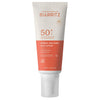 Laboratoires de Biarritz Sun Spray Aurinkosuojasuihke SPF50+; tuubi Laboratoires de Biarritz SPF 50+ -aurinkosuihketta, 100 ml, valkoisin ja oranssein sävyin, merkitty hyvin siedetyksi ja tarjoaa erittäin korkean UV-suojan; tuubi sylinterin muotoinen mattapinnalla ja valkoisella korkilla, seisoo pystyssä; etikettiteksti groteskikirjasimella; tausta tasainen ilman muita esineitä tai ihmisiä; puhtaasti tuotekeskeinen studiokuva.