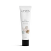 Valkoinen Laponie of Scandinavia Rich Face Cream -putkilo mustalla korkilla, minimalistisella suunnittelulla ja hienovaraisin pastellipistein etusivulla; pinta mattainen, putkilo tavanomaisen lieriömäinen muoto; yksinkertainen groteskikirjasin näyttää tuotenimen sekä tekstin kosteuttava voide, 40 ml; tausta yksinkertainen, ei ihmisiä tai käsiä kuvassa.