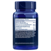 Life Extension Cognitex® Elite; sininen ravintolisäpullo valkoisella etiketillä, joka luettelee ravintosisältötiedot ja ainesosat, mukaan lukien salviauutteen, mustikkauutteen, ashwagandhan, fosfatidyyliseriinin, uridiini-5-monofosfaattidinatriumin ja muut nootrooppiset yhdisteet; pullo sylinterimäinen muovinen kierrekorkki ja kiiltäväpinnalla; etikettiteksti tavallisella groteskifontilla mustana; ei ihmisiä eikä toimintaa näkyvissä, tausta valkoinen, studiotuotekuva.