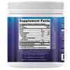 Life Extension Gummy Science Mediterranean Weight Management; valkoinen muovipullo mattapinnalla, lieriömäinen muoto, etiketissä ravintosisältötiedot mustalla tekstillä osioineen annostukselle, ainesosille ja ravintoarvoille kuten kalorit, natrium, hiilihydraatit, sokerit ja Morosil®-appelsiiniuute; etiketissä myös käyttöohjeet ja valmistajatiedot; ei ihmisiä tai käsiä; neutraali tausta, lähikuva etuetiketistä.