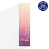 A gradient rectangular box stands upright, with visible label text: Oat Wonder SUPERFOOD SKINCARE NOBE GENTLE CLEANSING CREAM. The surface finish is matte. Typography is bold, mostly sans-serif and all caps. Packaging material appears to be cardboard. A blue circular FAZER OAT TECH logo is at the top right corner of the box. Plain background and no people or hands are present in the shot.