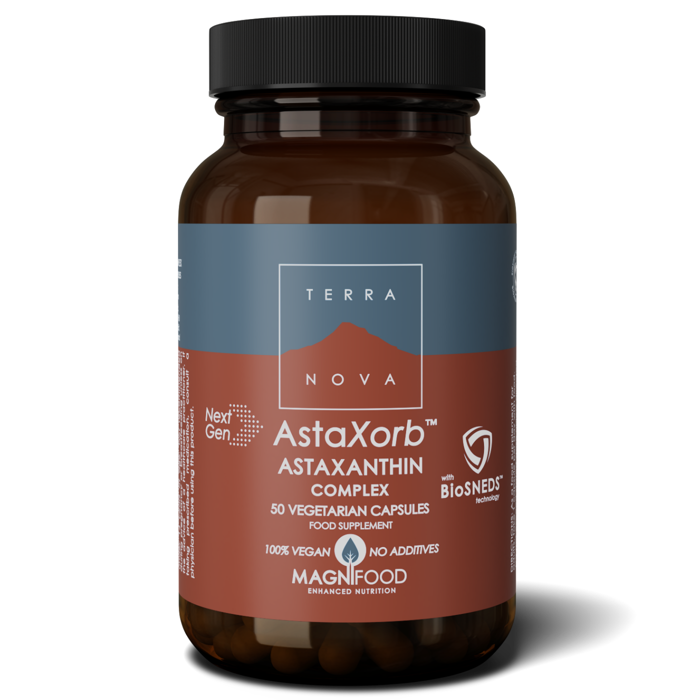 Terranova NextGen AstaXorb Astaxanthin Complex, pakkaus 50 kaps
