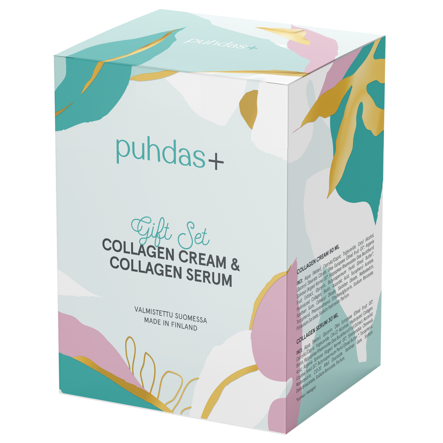 Puhdas+ Collagen Cream & Collagen Serum Gift Set-Puhdas+-Hyvinvoinnin Tavaratalo
