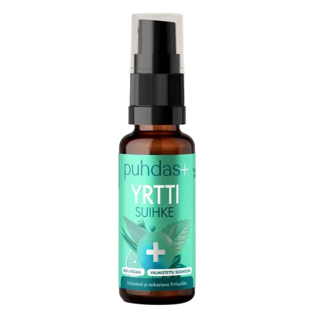 Puhdas+ Yrttisuihke pakkaus 30 ml