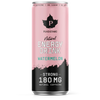 Puhdistamo Natural Energy Drink Watermelon Strong -energiajuoma, vaaleanpunainen 330 ml tölkki, 180 mg kofeiinia
