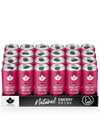 Puhdistamo Natural Energy Drink Raspberry Strong 24-pack