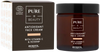Pure=Beauty Antioxidant Face Cream; ruskea purkki tekstillä Pure Beauty Antioxidant Face Cream C-vitamiinilla ja ruusunmarjalla vastaavan rasiansa vierellä, joka näyttää ECOCERT Cosmos Natural -sertifioinnin ja korostaa antioksidanttihyötyjä; purkki pyöreä mattapinnalla valkoisella kannella; sekä purkki että rasia käyttävät lihavoitua groteskikirjasinta tummin värein; ei ihmisiä tai käsiä, vaalea tausta.