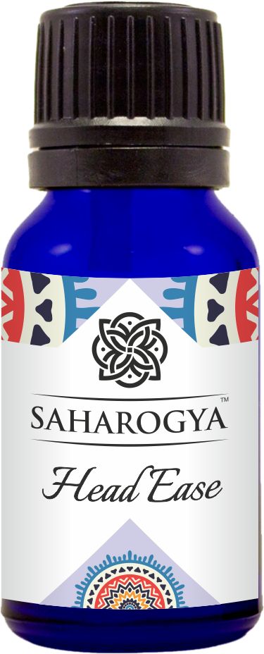 Saharogya Eteerinen Öljysekoitus Head Ease-Saharogya-Hyvinvoinnin Tavaratalo