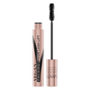 Sante Vegan Falsies Mascara; rosecultainen ripsivärituubi tekstillä Vegan Falsies Mega Lash Lift seisoo avattuna, musta eläinkokeeton ripsiväriharja vieressä, molemmat valkoisella taustalla; tuubi lieriömäinen ja metallinen kiiltäväpinnalla; etikettitekstissä lihavoitu groteskifontti mustana ja sinivihreänä; ei ihmisiä tai käsiä; kuva keskitetty ja suoraviivainen.