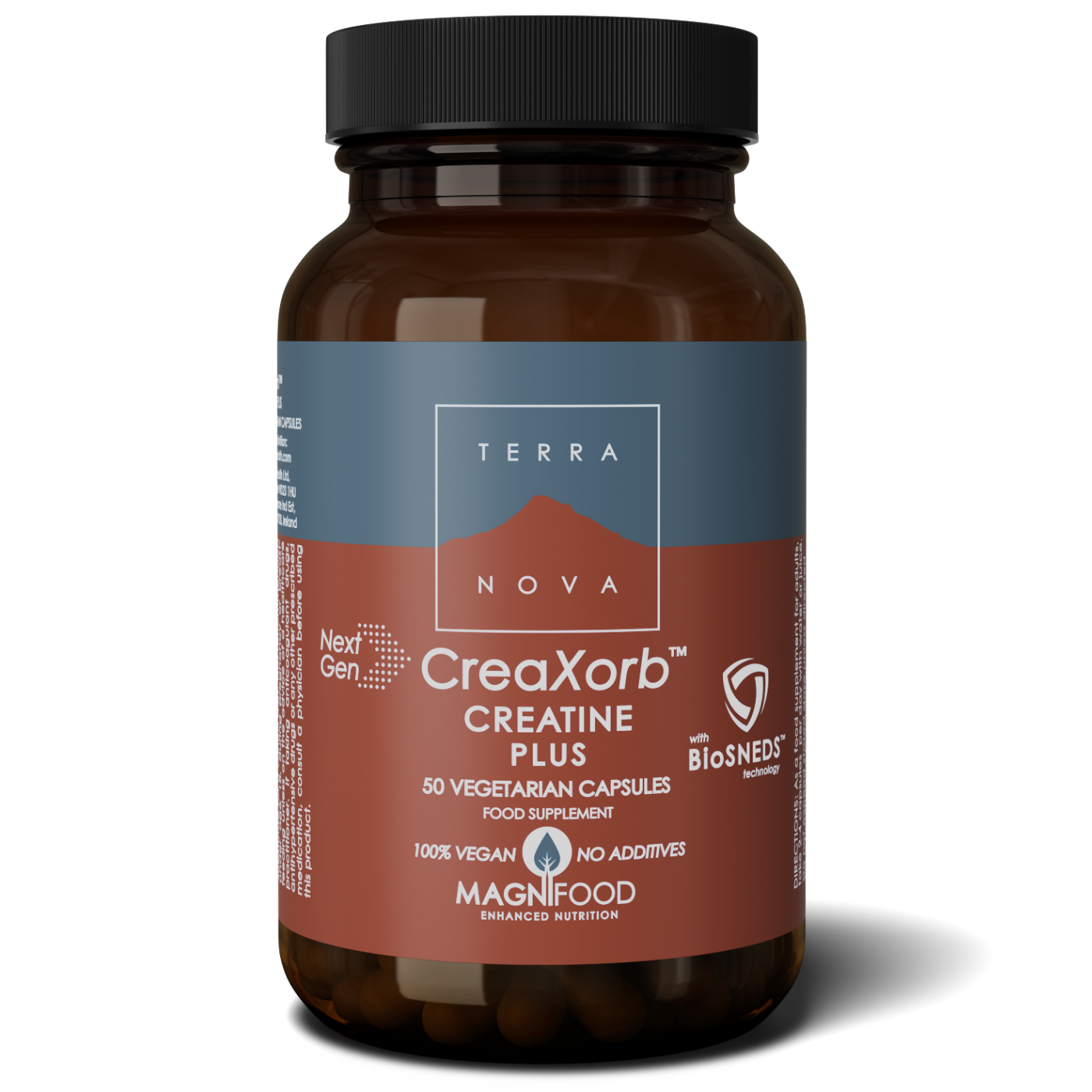 Terranova NextGen CreaXorb Creatine Plus, pakkaus 50 kapselia