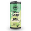 The Good Guys Fiber Pop Lime; vihreä ja musta tölkki tekstillä The Good Guys Fiber Pop Lime suomenkielisin merkinnöin ja eloisalla limettikuvituksella lehden kera; juoma korostaa kuitu-, sinkki- ja C-vitamiinipitoisuuttaan; tölkin koko 330 ml; tölkki tavanomainen sylinterin muoto mattapinnalla, lihavoitu groteskikirjasin pääteksissä, ei ihmisiä tai käsiä; valkoinen tausta tuotekuvassa.