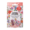 Wild Stripes Classic Sensitive Vintage Flowers -laastaripakkaus, 20 kukkakuosista laastaria