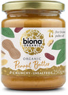 Biona Luomu Maapähkinävoi Crunchy Suolaton
