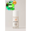 BRUNS Products Nº08 Fresh Cypress Deodorantti; kirkas roll-on-deodoranttipullo tekstillä "BRUNS No 08" oranssein korostuksin, pystyssä; pullo lieriömäinen läpikuultavalla korkilla; etiketissä lihavoitua, groteskia mustaa tekstiä; vasemmassa yläkulmassa vihreä "Global Green Beauty Awards 2021 Winner" -merkki; tausta valkoinen, ei ihmisiä tai muita esineitä kuvassa.