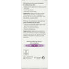 Back of a skincare product box detailing benefits, application instructions, and recommended age groups (35, 40, 45, 50, 55). The text appears in both English and Italian. The box has a rectangular shape with a matte finish and light-colored surface. Recycling and barcode symbols are visible. Sans-serif typeface is used. Background is plain with no people or hands present.