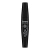 Lavera Intense Volumizing Ripsiväri Musta; musta tuubi Lavera Naturkosmetik Volumizing Mascara -ripsiväriä valkoisin tekstein, BIO-luomusertifiointimerkintä etupuolella ja luonnollisia ainesosia täyteläisemmän näköisiin ripsiin; tuubi sylinterinmuotoinen mattapinnalla; valkoinen groteskikirjasin näyttää tuote- ja brändinimet; etiketissä pyöreä "BIO"-merkki; ei ihmisiä tai lisätarvikkeita näkyvissä, kuvattu pelkistetyllä taustalla tavanomaisessa tuotekuvassa.