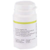 Rhus Tox Alfaplex H 98 FIN -homeopaattipullo, valkoinen, ainesosaluettelo (mm. Aconitum napellus D6, Chininum sulfuricum D6) ja rekisteröintitiedot alla; sylinterinmuotoinen mattamuovipullo, kierrekorkki, musta groteskiteksti