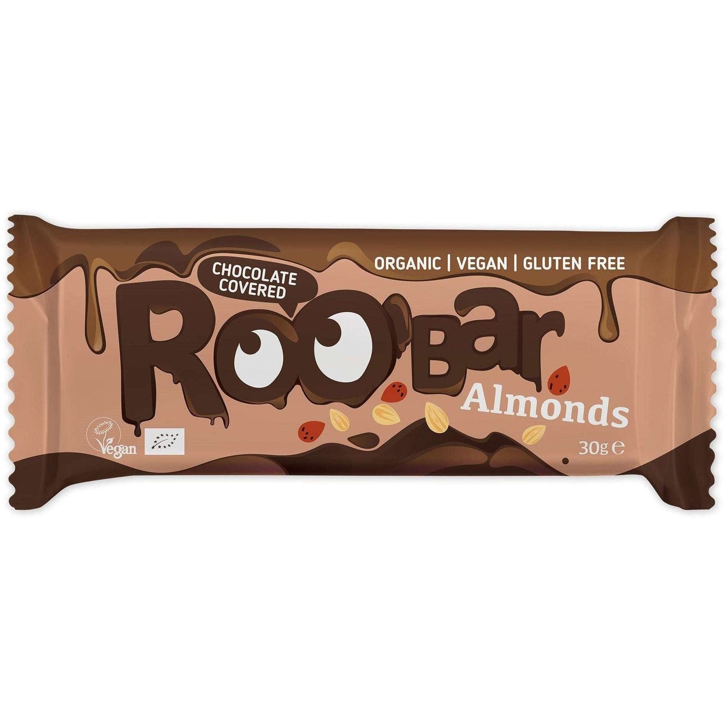 Roobar Luomu Suklaakuorrutteinen Mantelipatukka-Roobar-Hyvinvoinnin Tavaratalo